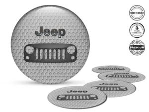 Jeep Ruota Adesivo Stile Loghi Cupola Lusso